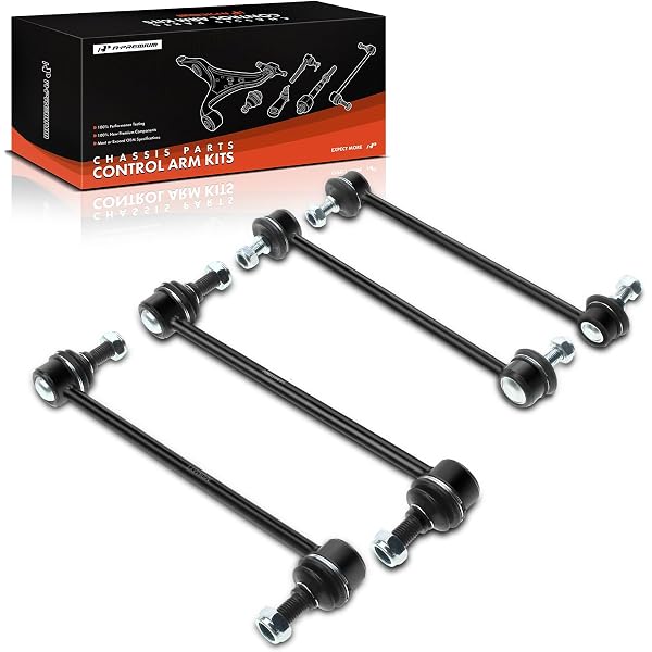 Front & Rear Sway Bar Link Stabilizer Bar End Link Kit
