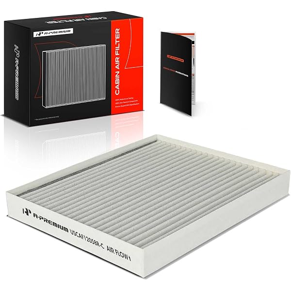 Cabin Air Filter w/Activated Carbon Compatible with Hyundai, Kia