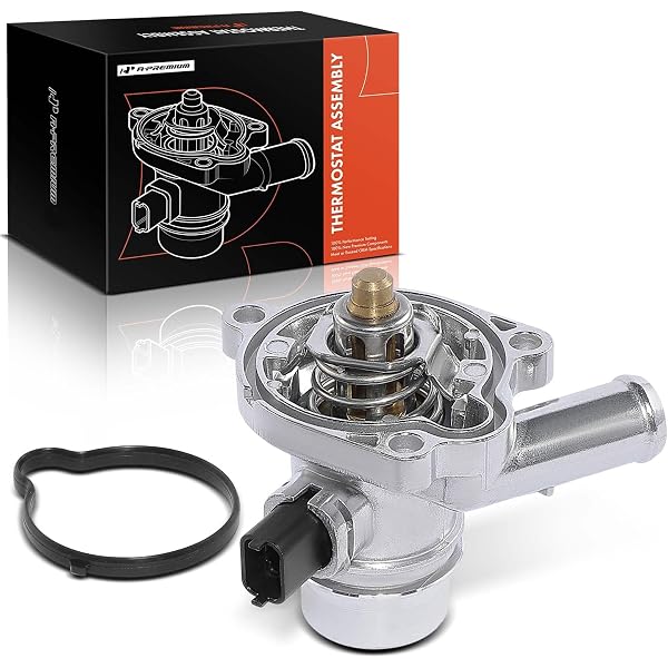 Upgraded Aluminum Engine Coolant Thermostat Housing Assembly