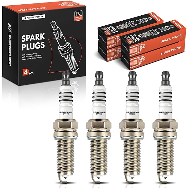 Iridium Platinum Spark Plugs Pack of 4 Compatible with Honda CR-V