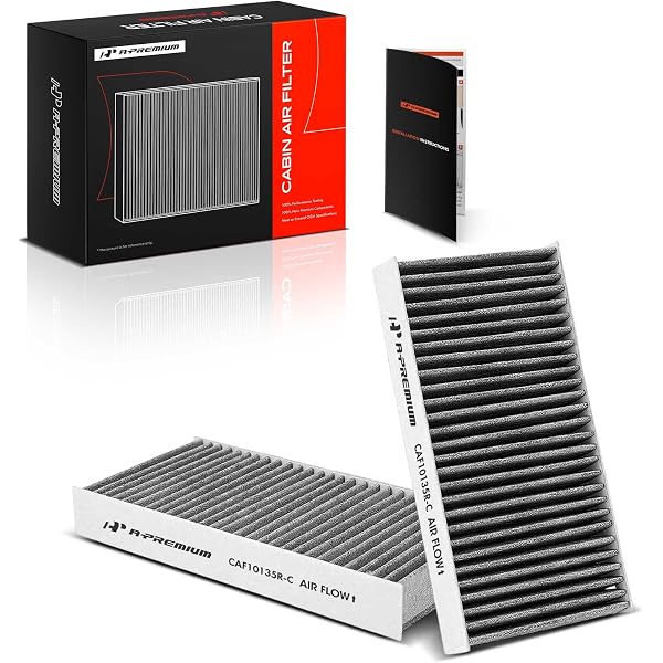 Cabin Air Filter w/Activated Carbon Compatible with Honda, Acura