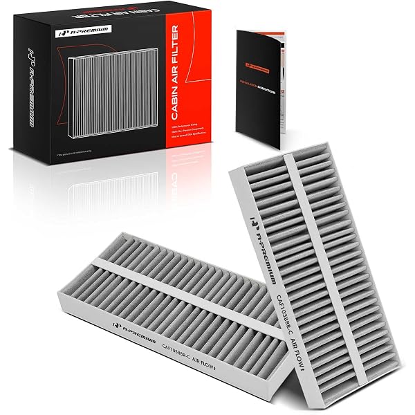 2-Pack Cabin Air Filter with Activated Carbon