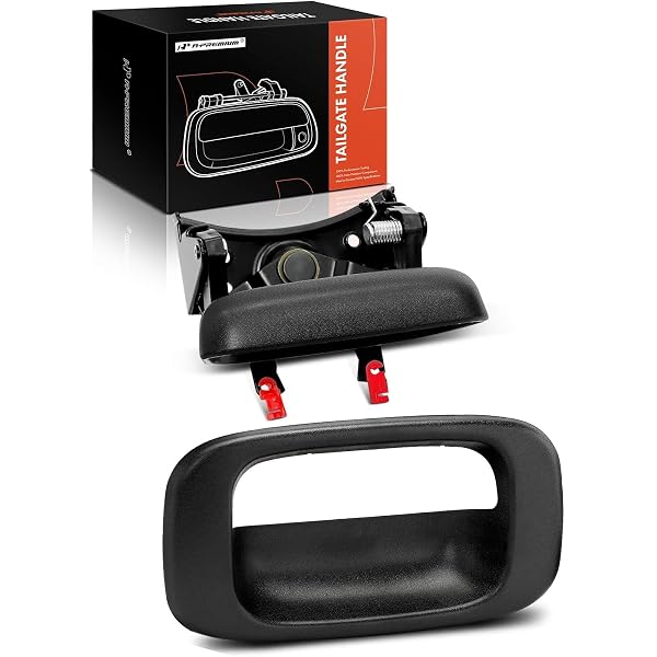 Tailgate Handle & Bezel Assembly Compatible with Chevrolet, GMC