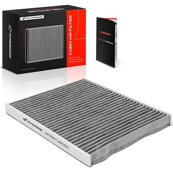 Cabin Air Filter with Activated Carbon Compatible with Jeep